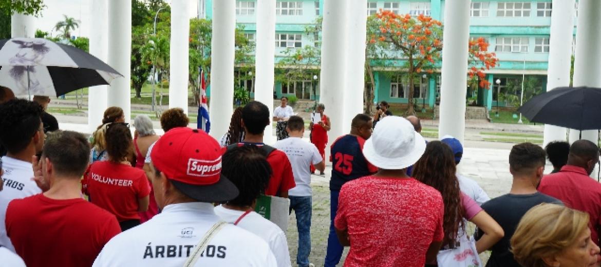 Juegos Deportivos de Trabajadores. Foto: Osmel Batista Tamarit