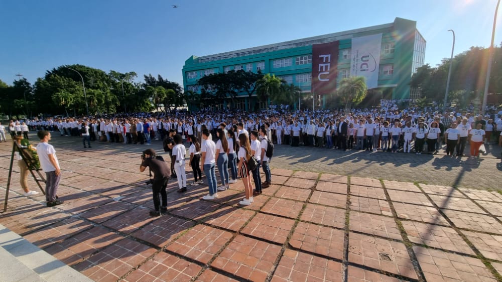 Acto por el 20 Aniversario de la Universidad. 
