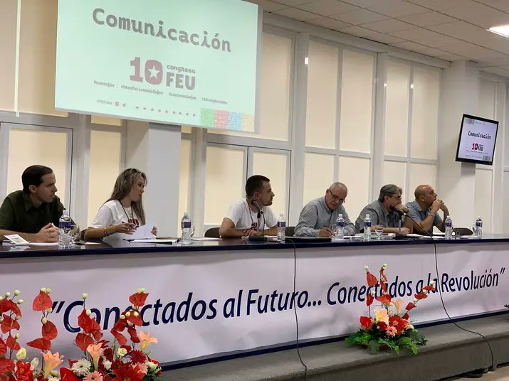 La UCI acogió las sesiones de la comisión de Comunicación del 10 Congreso Nacional de la FEU.