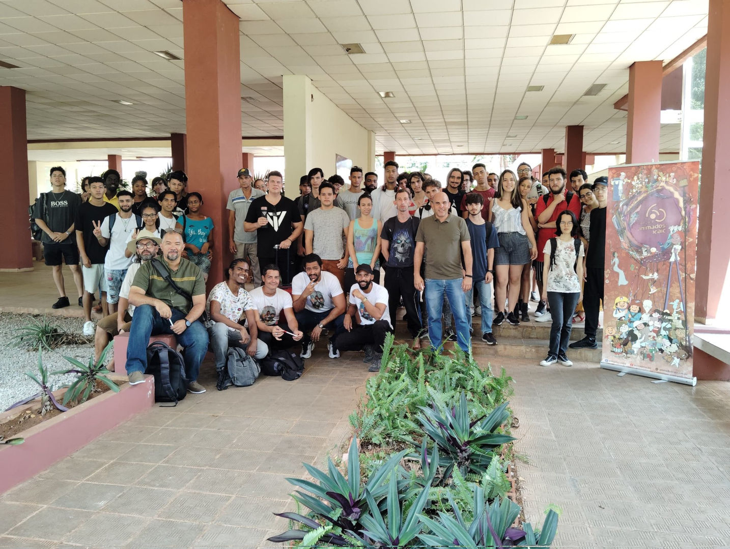 Inauguración del Game Jam de animados y videojuegos en la UCI. Fotos: Osmel Batista Tamarit