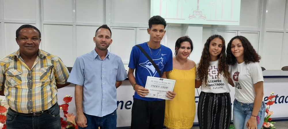 La FTE obtuvo el primer lugar del XV Fórum de Historia. Foto: Osmel Batista Tamarit