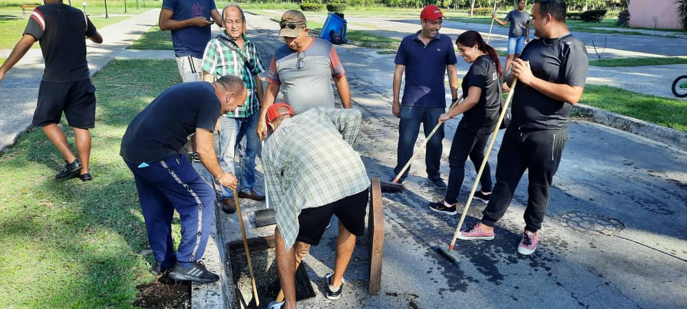 Ejercicio de preparación Meteoro 2023 en la UCI. Fotos: Evelio Piedra Cuería y Osmel Batista Tamarit