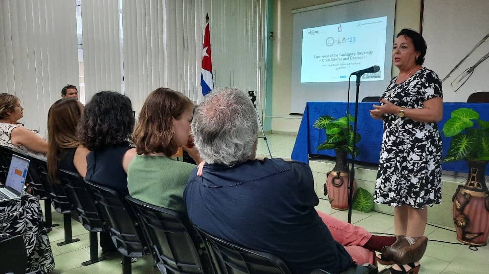 Comenzó en la UCI el III Seminario Internacional OLInFER'23. Foto: Osmel Batista Tamarit