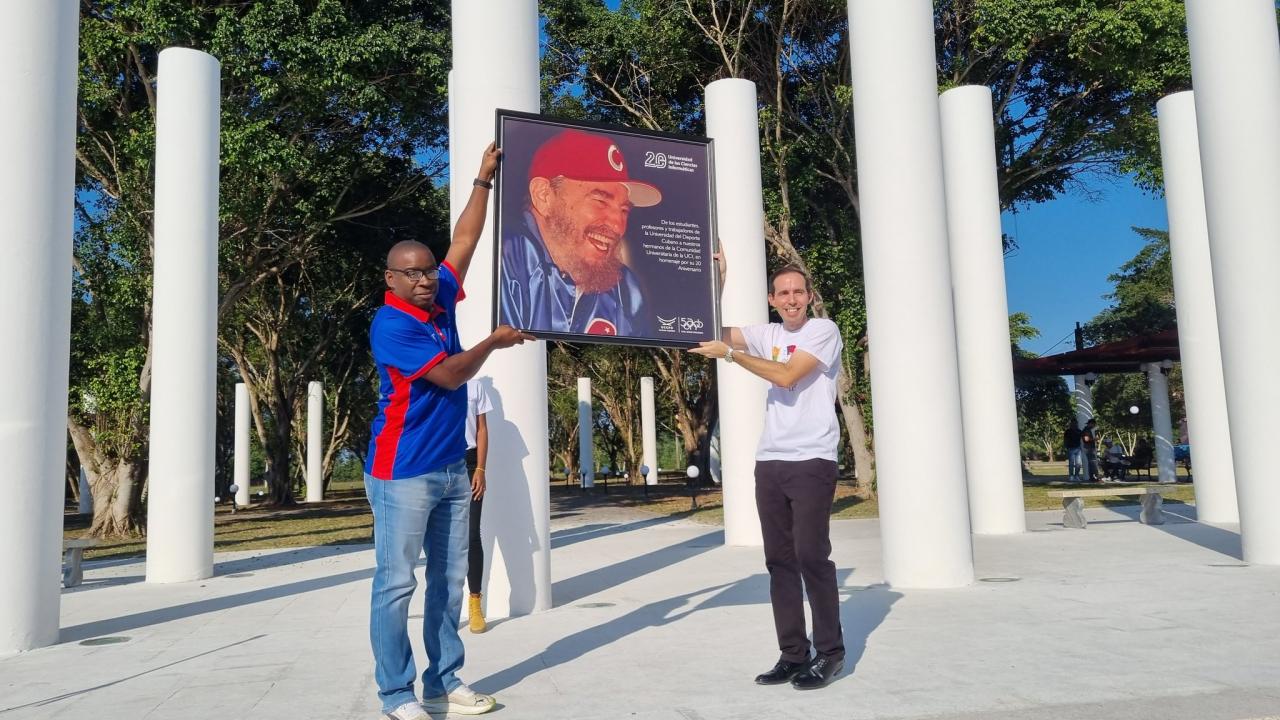 Acto por el 20 Aniversario de la Universidad. 