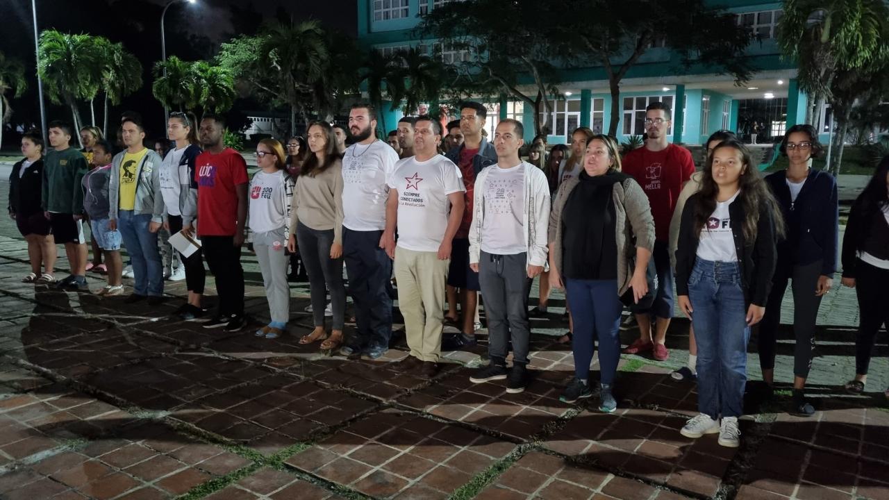 La jornada de recordación al líder estudiantil incluyó una velada donde se rindió tributo al prominente político e intelectual cubano.