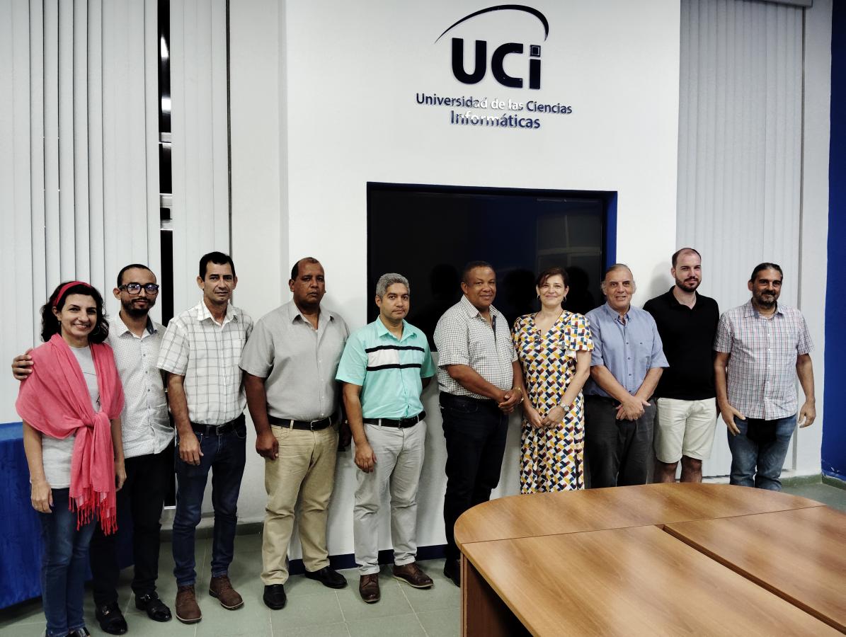 Equipo de trabajo del proyecto internacional PortAda.