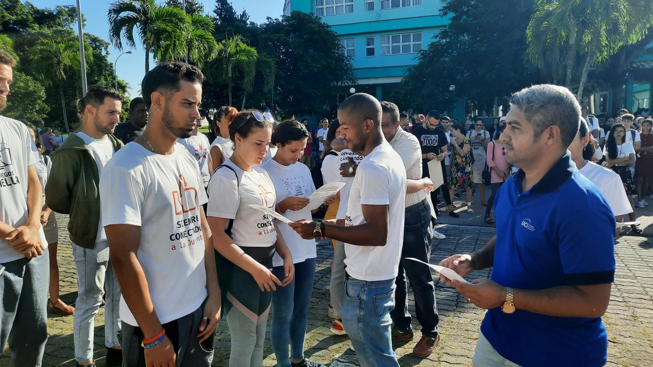 Un grupo de dirigentes estudiantiles resultaron reconocidos por su destacada labor dentro de los procesos de la organización.