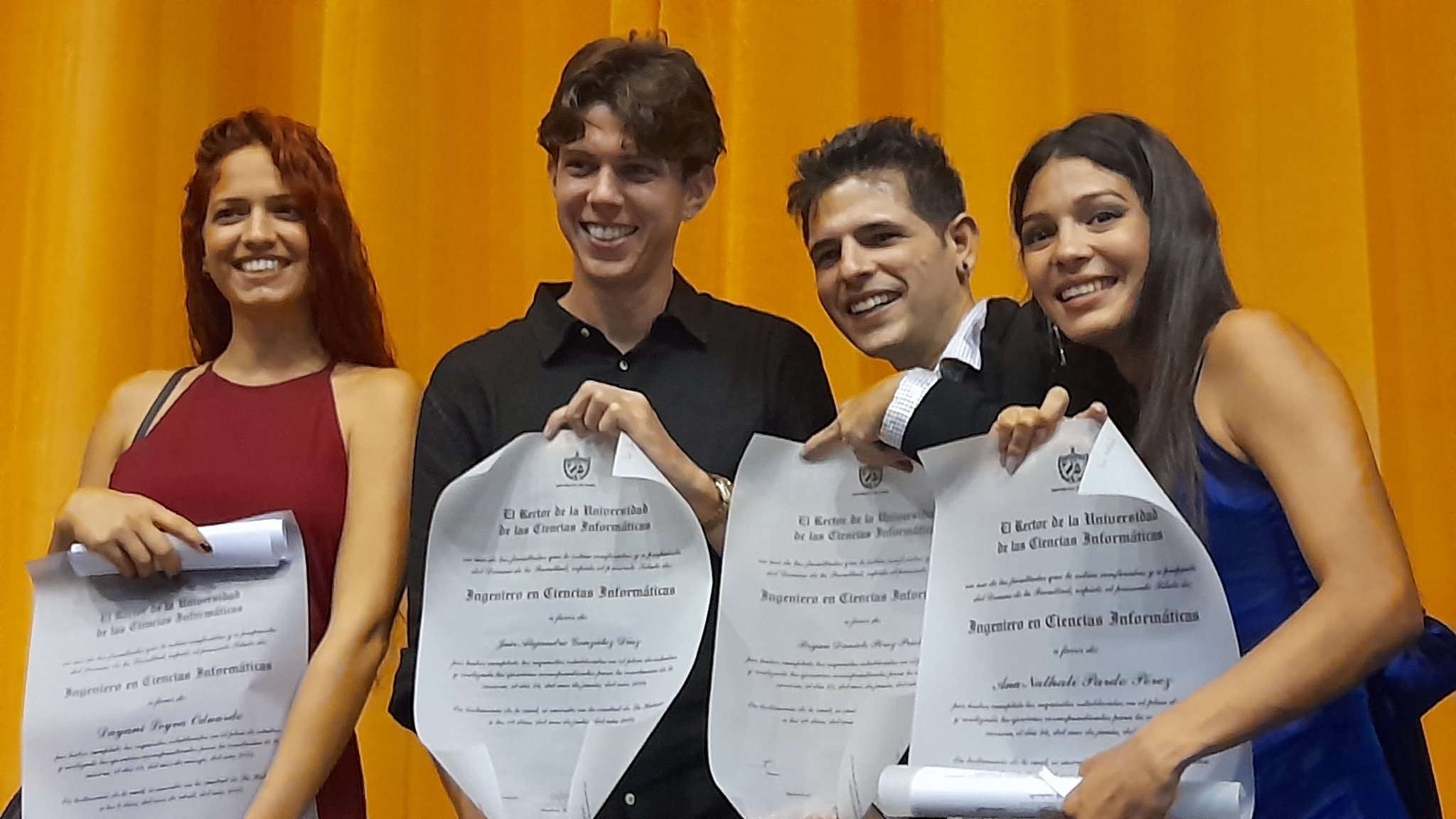 XVIII Graduación de la Universidad de Ciencias Informáticas.