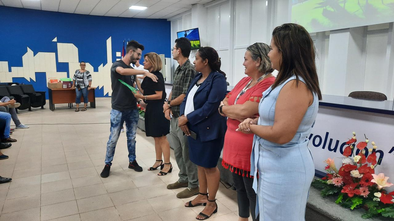 Clausura de la XIV Jornada Científica Estudiantil.