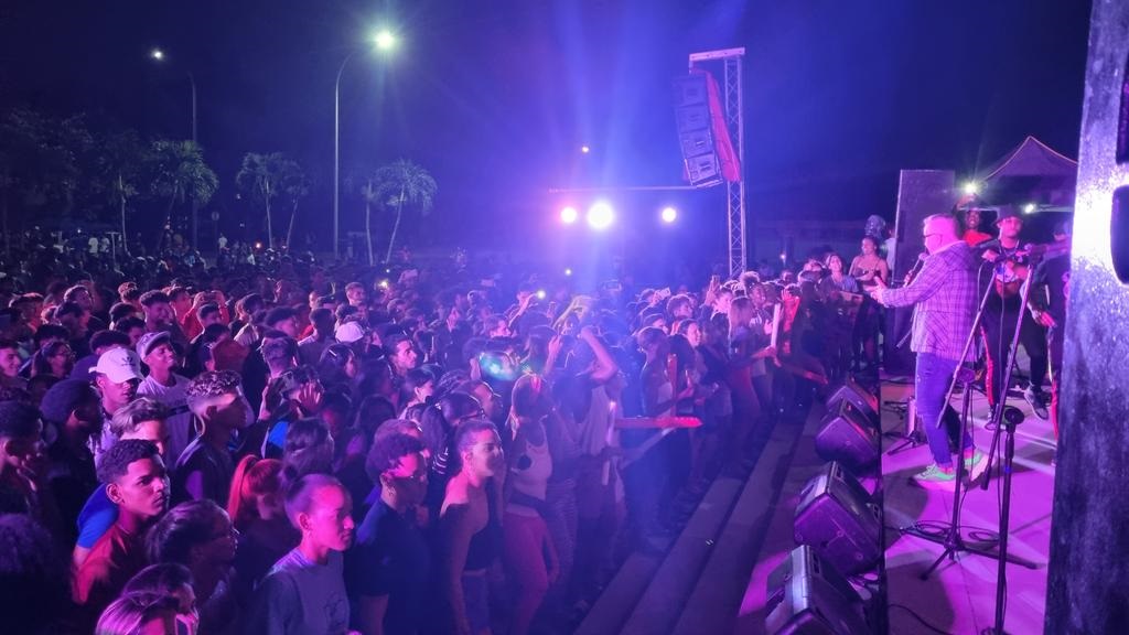 Concierto en la UCI de Wil Campa por el Aniversario 61 de la UJC.