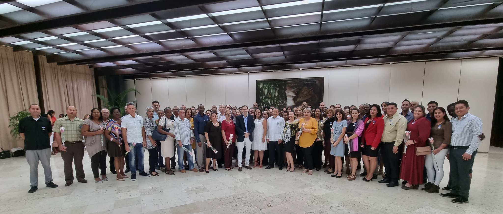 Acto de entrega de condecoraciones