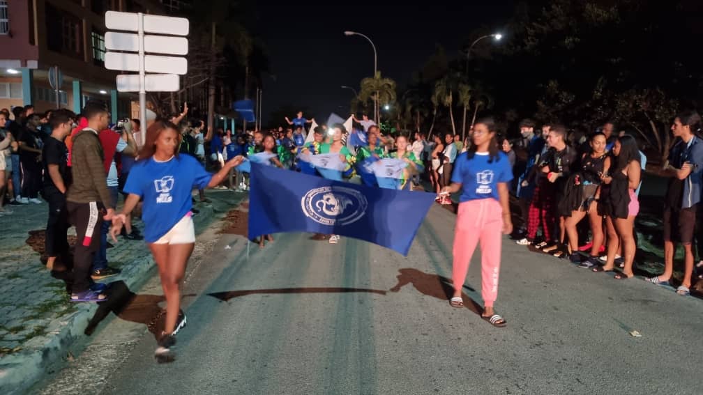 Inauguración de la XIX edición de los Juegos Mella. 