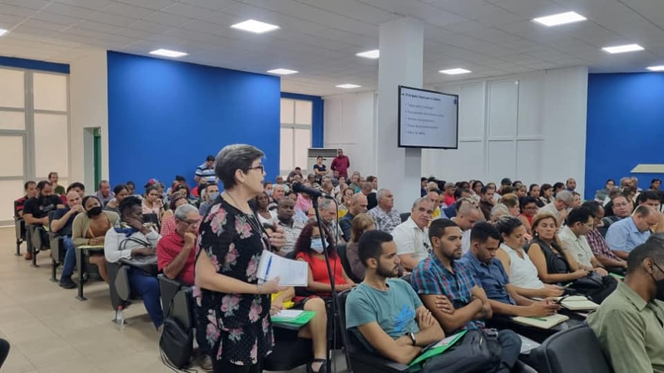 Asamblea de Balance del PCC de la UCI.