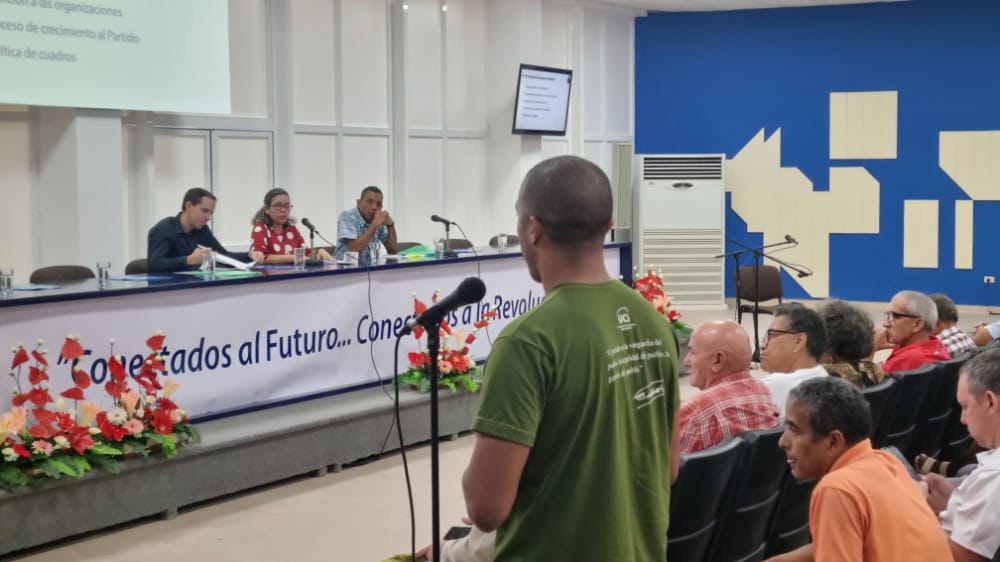 Asamblea de Balance del PCC de la UCI.