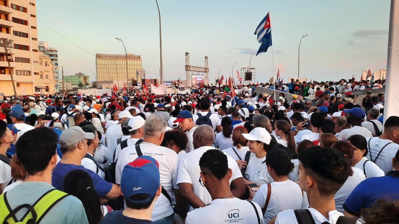 La UCI estuvo presente en el acto central por el Día Internacional de los Trabajadores.