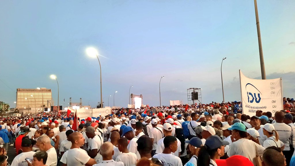 La UCI estuvo presente en el acto central por el Día Internacional de los Trabajadores.
