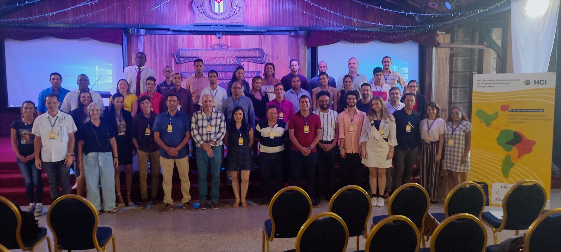Después de tres días de intenso intercambio científico, concluyó en el Hotel Nacional de Cuba las VIII Jornadas Iberoamericanas de Interacción Humano- Computador. 