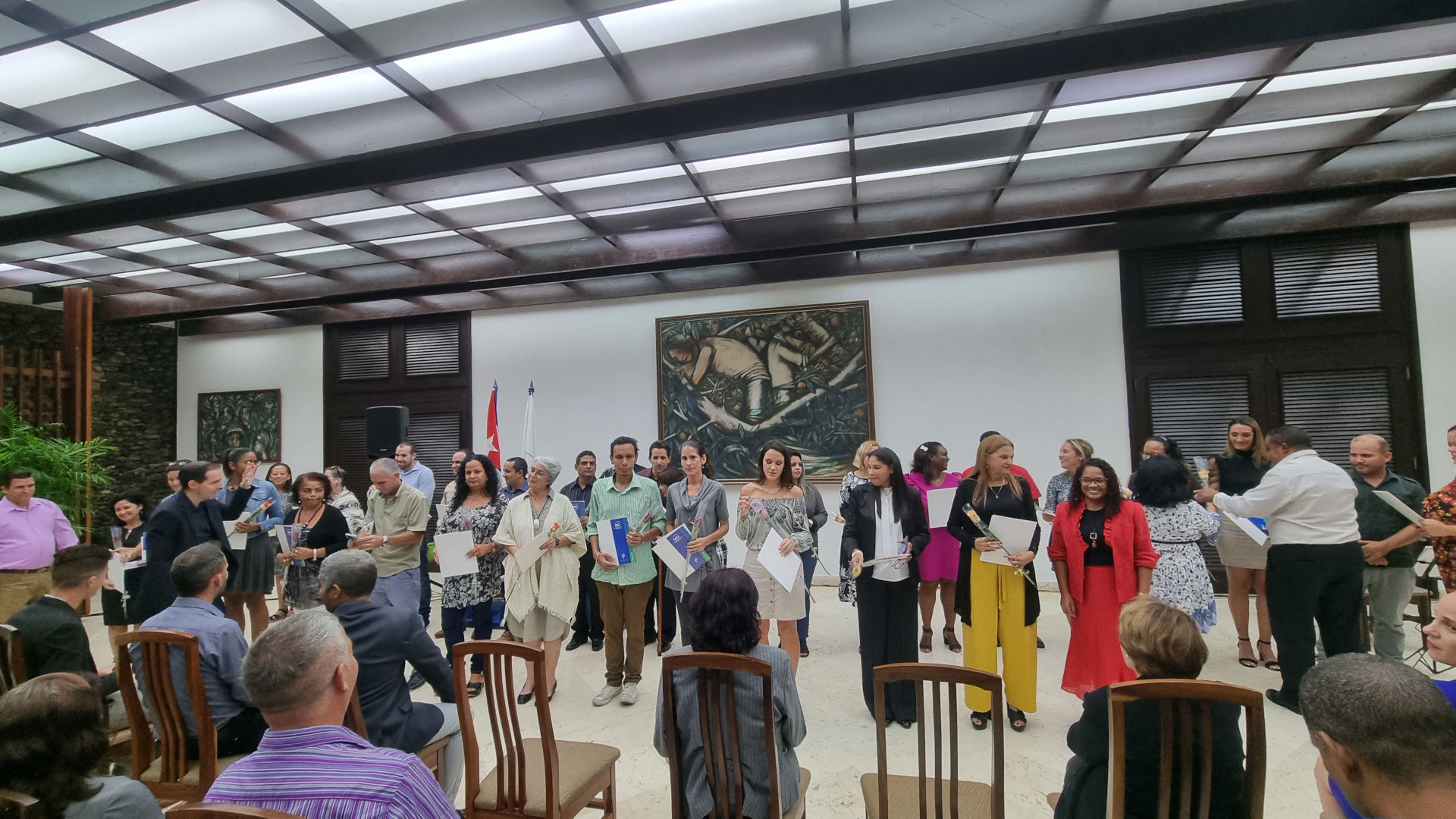 Acto de graduación de posgrado de la Universidad. Foto: Evelio Antonio Piedra Cueria.