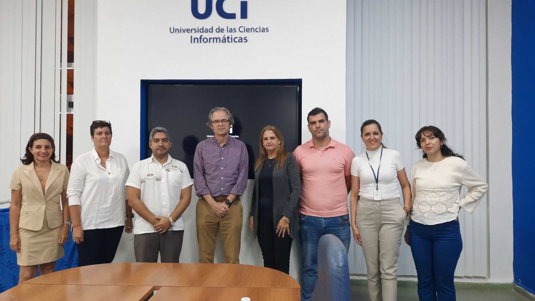Realiza visita oficial a la UCI delegación del PNUD en Cuba.