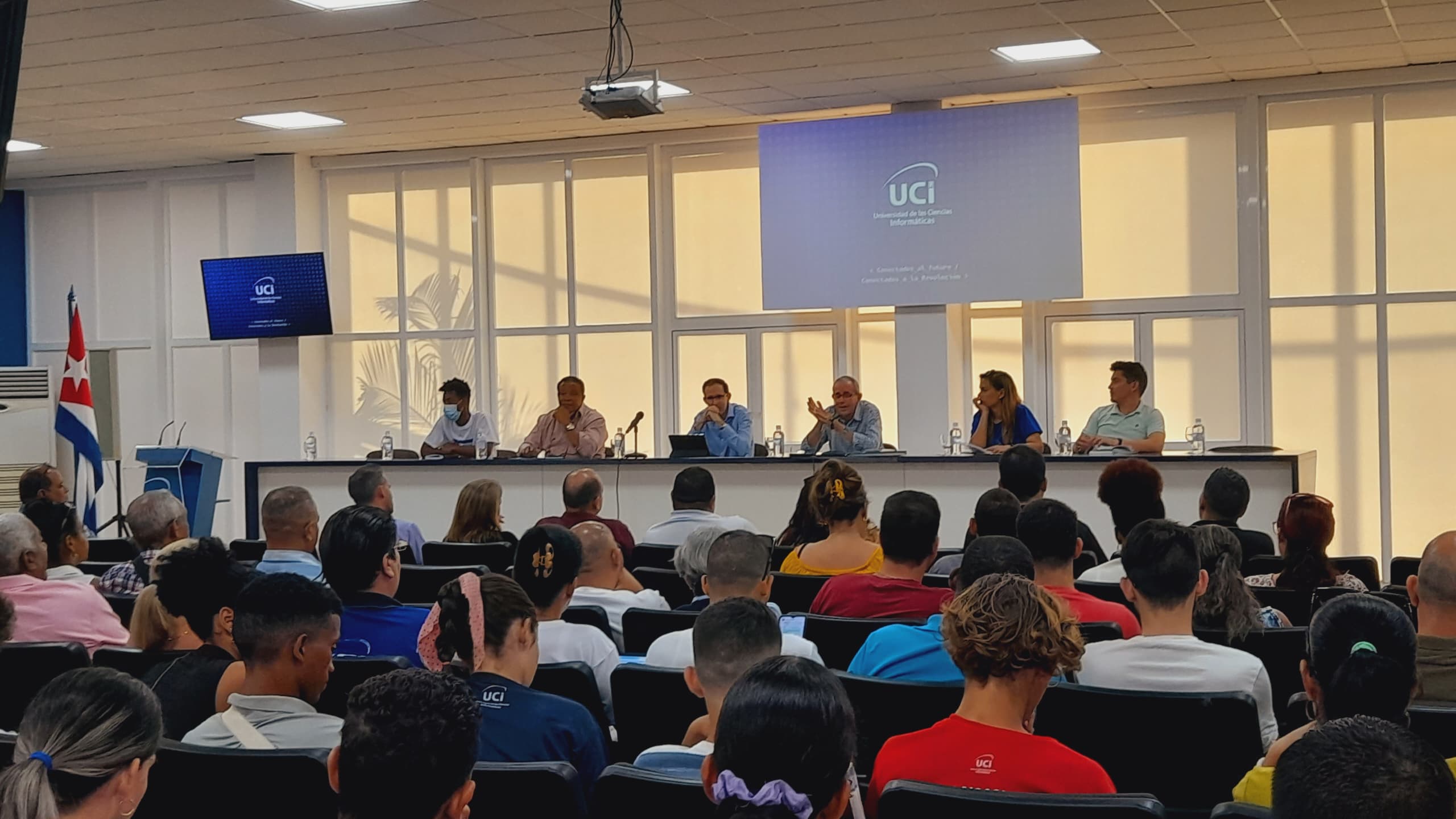 Taller de Trabajo Político Ideológico de la UCI. Foto: Héctor Elider González.