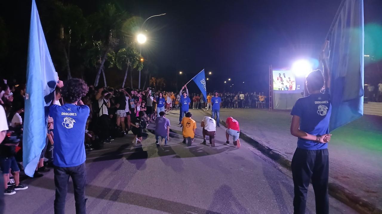 Inauguración de la XX edición de los Juegos Deportivos Mella.