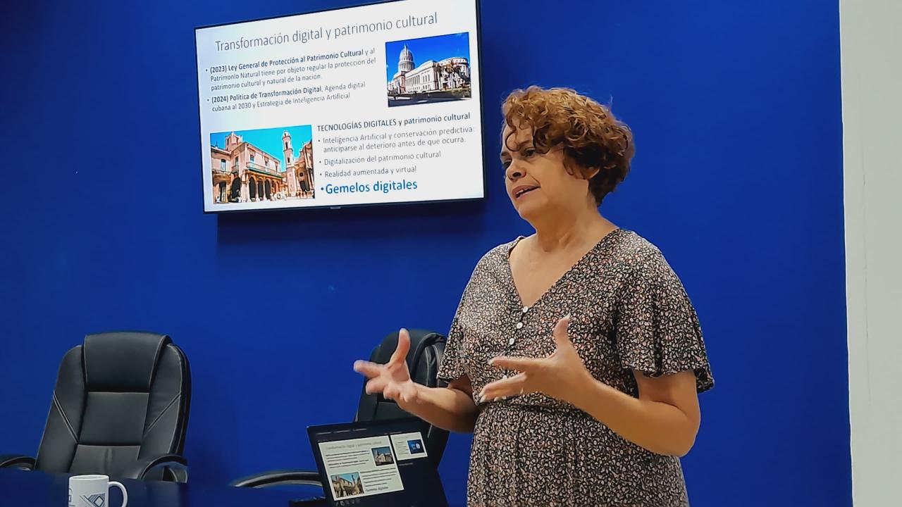 Taller Tecnologías avanzadas para la gestión del patrimonio cultural y natural.