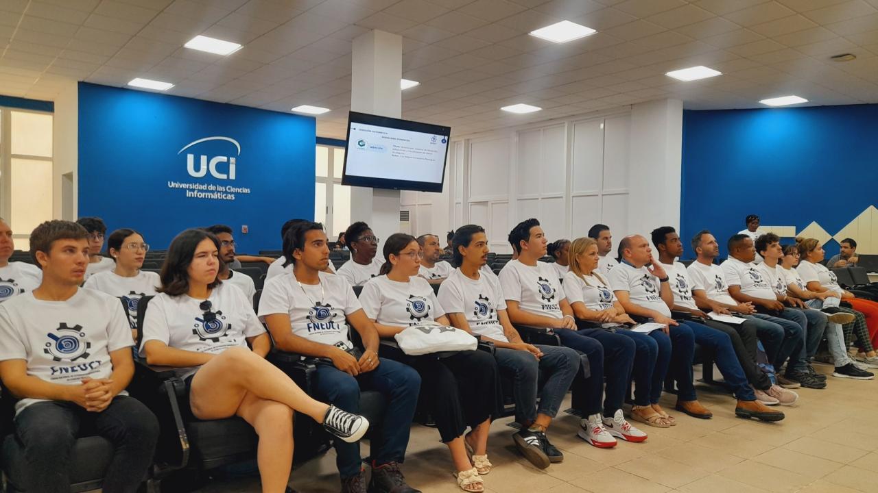 Clausura del Fórum Nacional de Estudiantes Universitarios de Ciencias Técnicas.