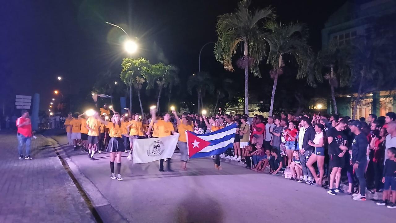 Inauguración de la XX edición de los Juegos Deportivos Mella.