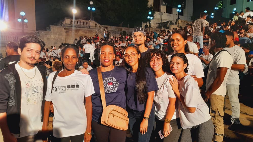 Los estudiantes y trabajadores de la UCI demostraron su compromiso con el legado de Fidel.