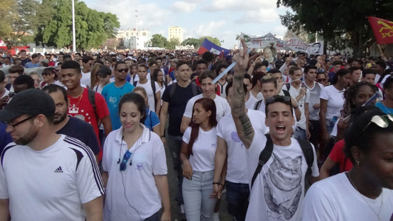 Desfile Primero de Mayo.