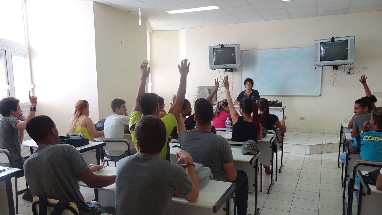 Reuniones de la FEU en la FICI. 