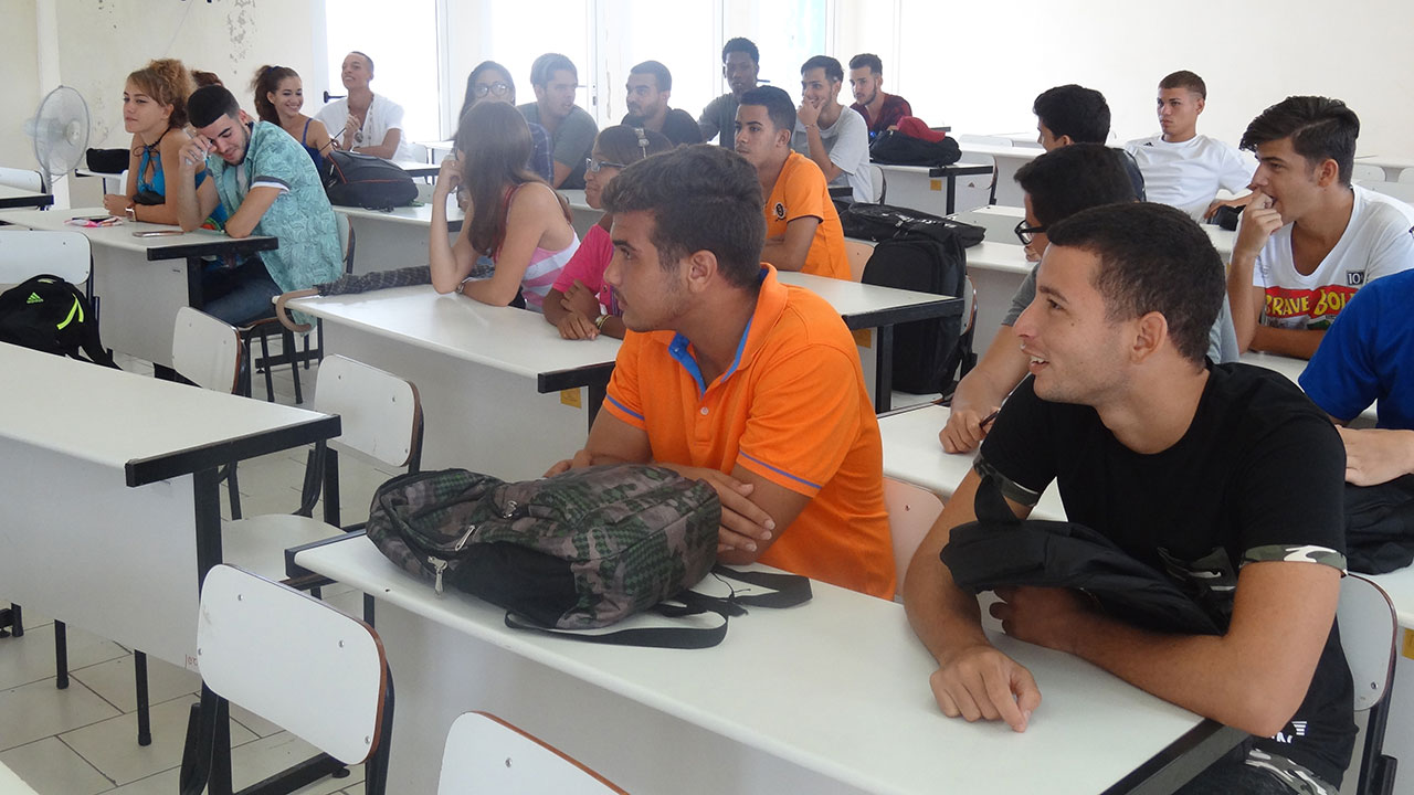 Reuniones de la FEU en la FICI. 