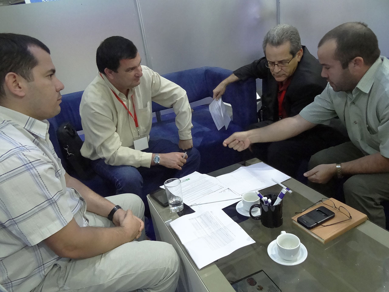 Reunión de trabajo con Antex. 