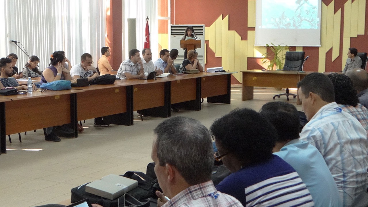 Inauguración de la Primera Jornada Red Cuba 2017. 