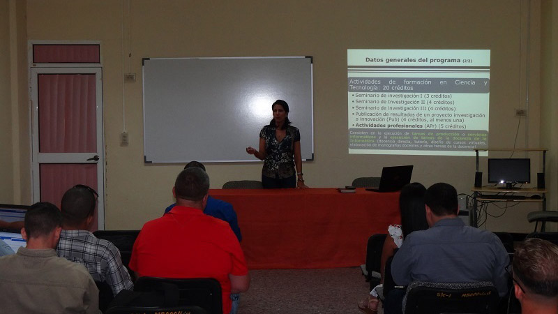 Miembros del comité académico, profesores, maestrantes y egresados de la Maestría en Informática Avanzada son partícipes en el fortalecimiento de este programa de formación. Miembros del comité académico, profesores, maestrantes y egresados de la Maestría en Informática Avanzada son partícipes en el fortalecimiento de este programa de formación.