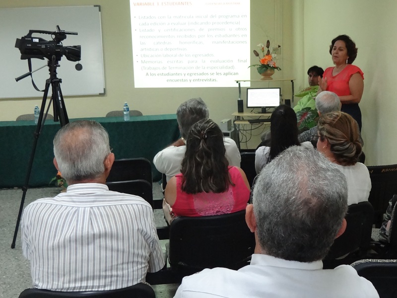 Taller sobre Acreditación de Programas académicos de posgrado.