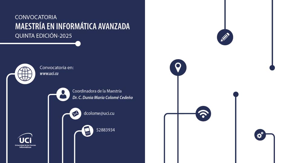 V Edición de la Maestría en Informática Avanzada 