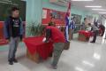 The university community in the signing of the Book of condolences for the death of Commander Hugo Chavez Frías, 2013.