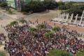 The university community is present and supports the Declaration of the President of the Councils of State and of Ministers, Army General Raul Castro Ruz, on the decision to reestablish diplomatic relations between Cuba and the United States. And the return of the Heroes to the Homeland, December 17th, 2014.