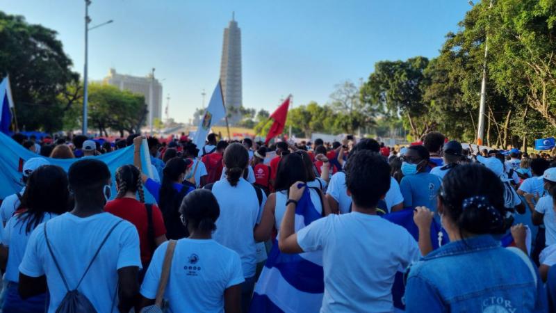 Las nuevas generaciones de la UCI son una muestra de que la juventud cubana no fallará y seguirá defendiendo esta Revolución Socialista.