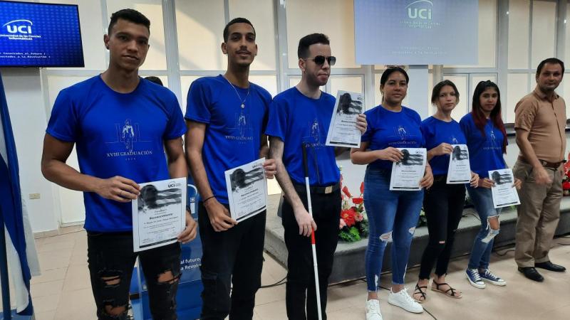 Acto de culminación de estudios de la Facultad de Ciberseguridad.
