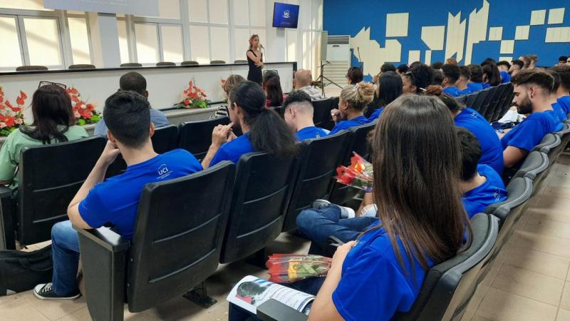 Acto de culminación de estudios de la Facultad de Tecnologías Libres.