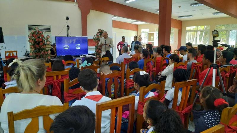 Ceremonia de premiaciones del Global Game Jam 2024.