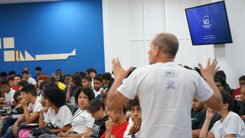 Asamblea pos X Congreso de la FEU en la UCI.