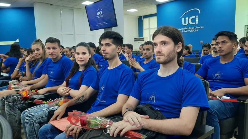 Acto de culminación de estudios de la Facultad de Tecnologías Educativas.