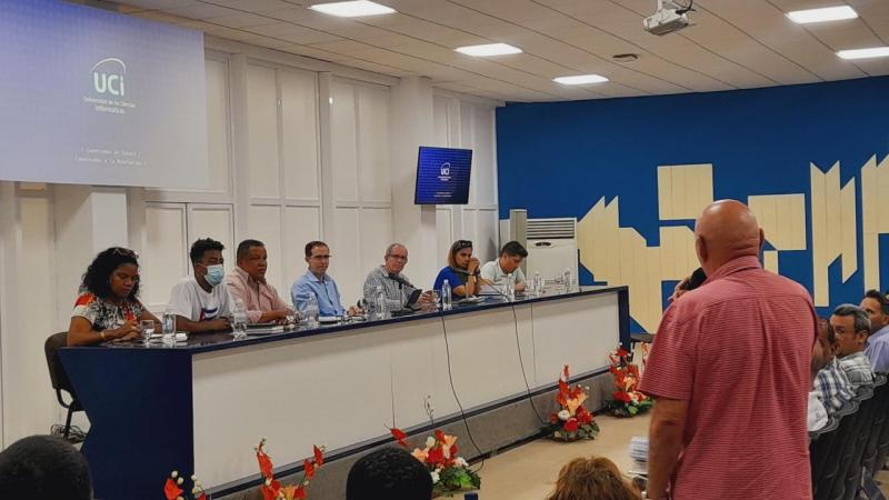 Taller de Trabajo Político Ideológico de la UCI.