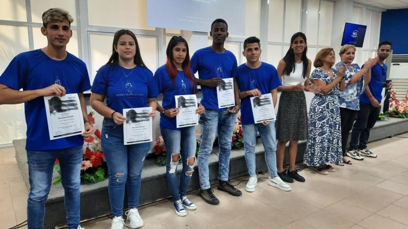 Acto de culminación de estudios de la Facultad de Ciberseguridad.