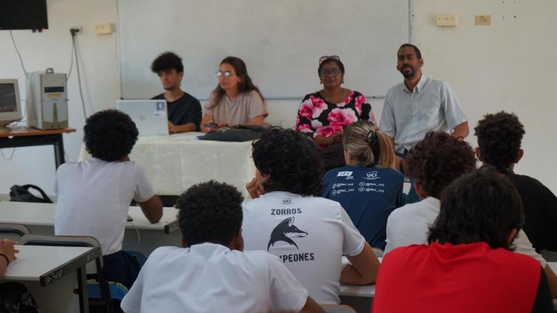 Asamblea pos X Congreso de la FEU en la UCI.