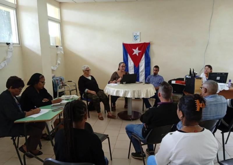 Asambleas de balance del PCC a nivel de base.