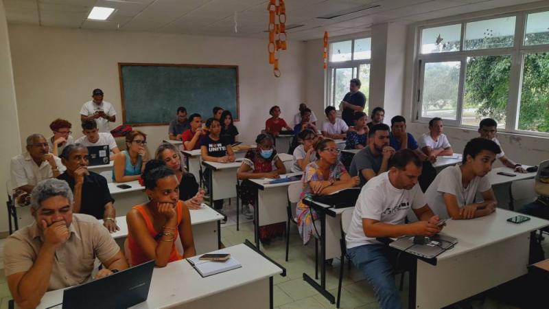 Taller de Trabajo Político Ideológico de la UCI.